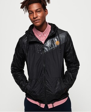 Superdry Ollie Core Cagoule Férfi Kabát Fekete | NQFHG0125